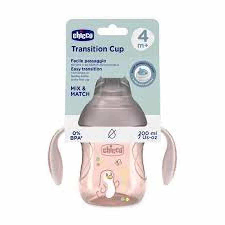 CHICCO TAZZA TRANSITION ROSA 4M+
