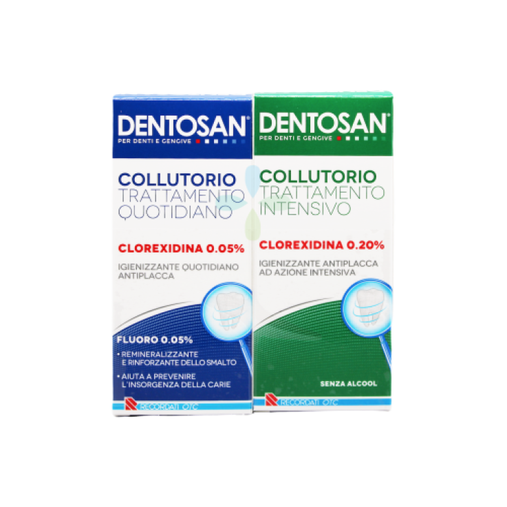DENTOSAN COLLUTORIO BIPACK 0,2% INTENSIVO 200 ML + 0,05% QUOTIDIANO 200 ML