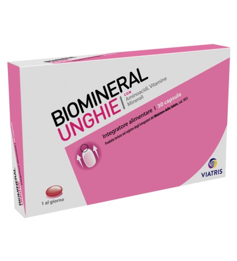 BIOMINERAL UNGHIE 30 CAPSULE