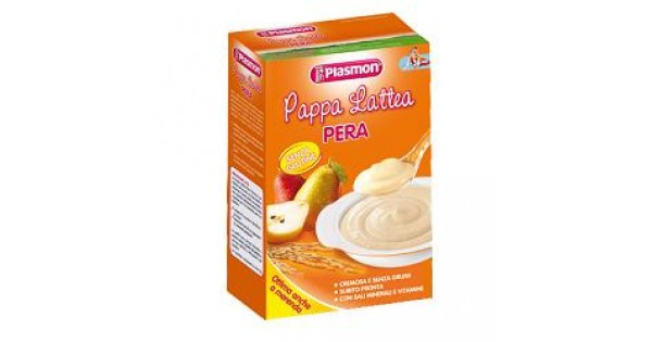 PLASMON PAPPA LATTEA PERA 250 G 1 PEZZO