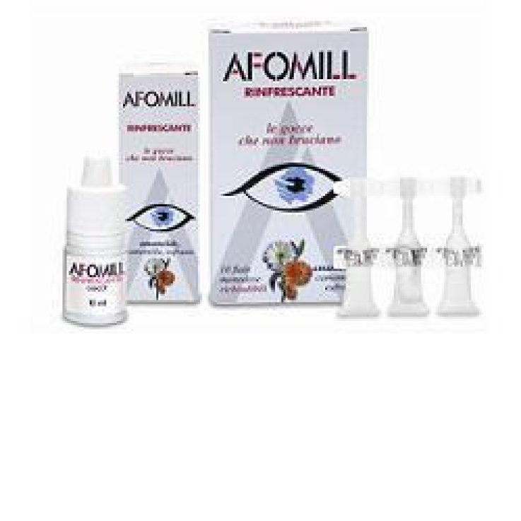 AFOMILL RINFRESCANTE GOCCE OCULARI 10 ML