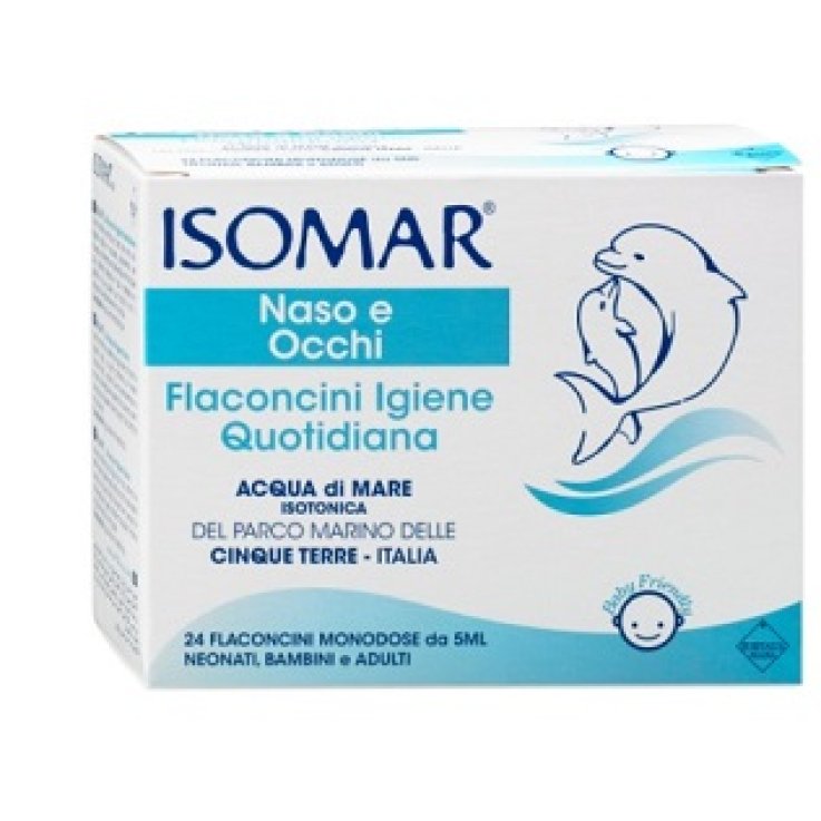 ISOMAR SOLUZIONE ISOTONICA ACQUA MARE IGIENE QUOTIDIANA 24 F LACONCINI MONODOSE 5 ML