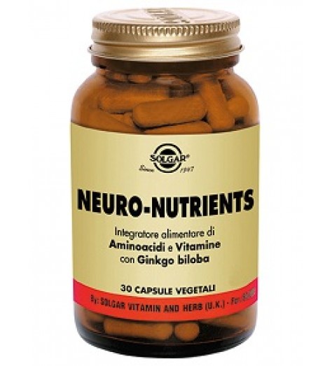 NEURO NUTRIENTS 30 CPS SOLGAR