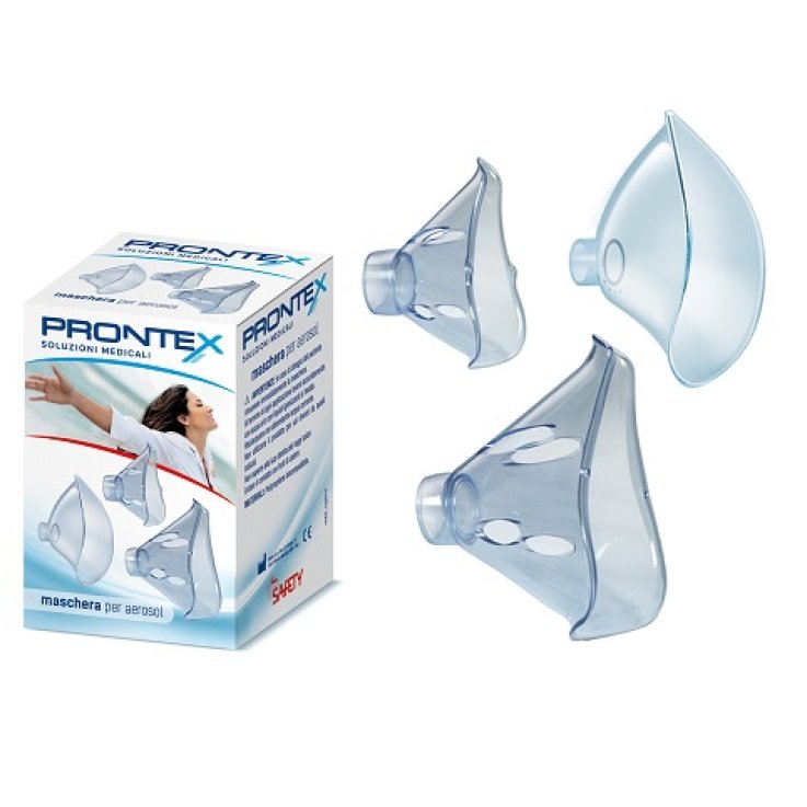 MASCHERA PEDIATRICA AEROSOL PRONTEX FAST LINE IN PLASTICA
