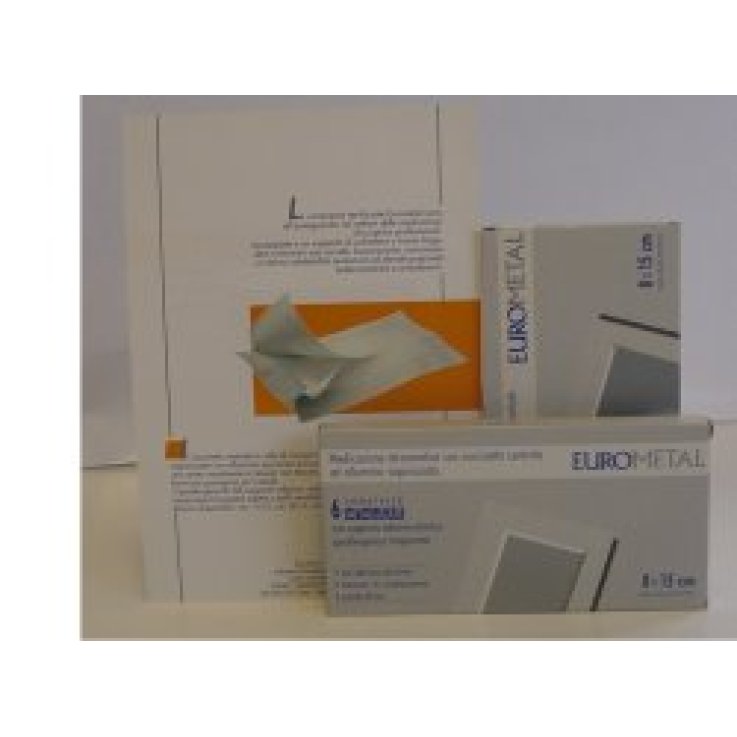 GARZA EUROMETAL STERILE ACQUA LASH 12X7CM 6 PEZZI