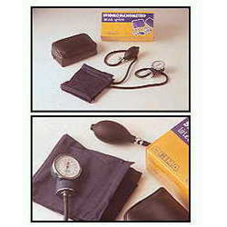 USURA A VELCRO  MANOMETRO STACCATO AGGANCIABILE AL BRACCIALEPER FACILITARNE LA LETTURA  SCALA GRADUATA DA 0 A 300 MMHG