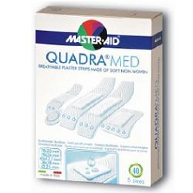 CEROTTO MASTER-AID QUADRA DERMOATTIVO FORMATI ASSORTITI 20 P EZZI