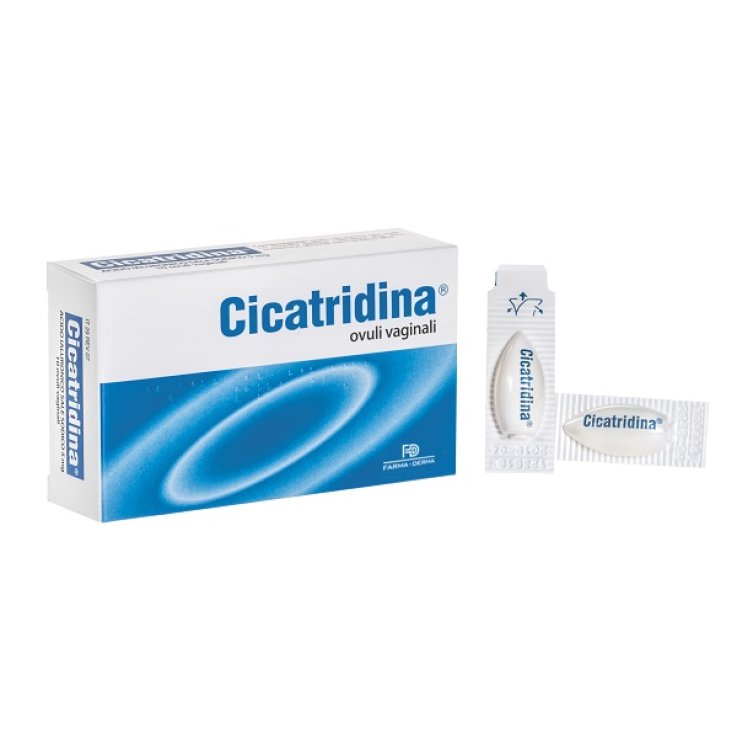 Ovuli vaginali cicatridina 10 pezzi Ovuli vaginali cicatridina 10 pezzi