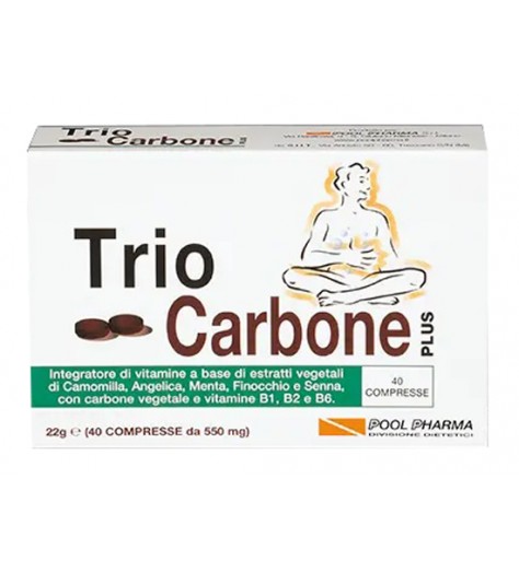 TRIOCARBONE PLUS 40 COMPRESSE