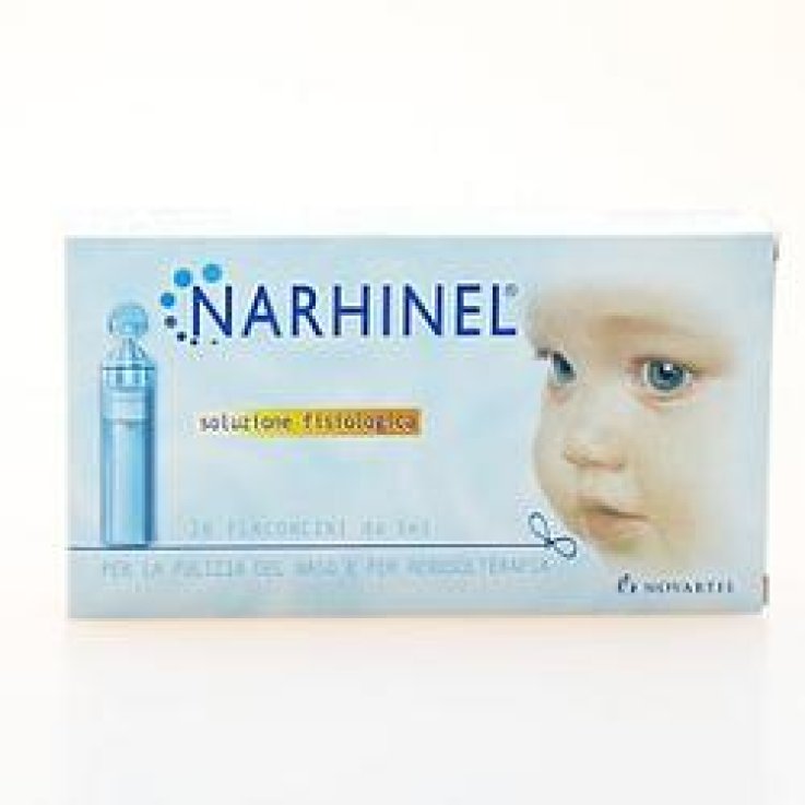 SOLUZIONE FISIOLOGICA PER ASPIRATORE NASALE NARHINEL 20 FIAL E DA 5ML