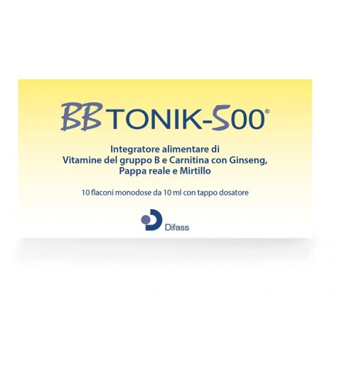 BBTONIK 500 10 FLACONCINI 10 ML