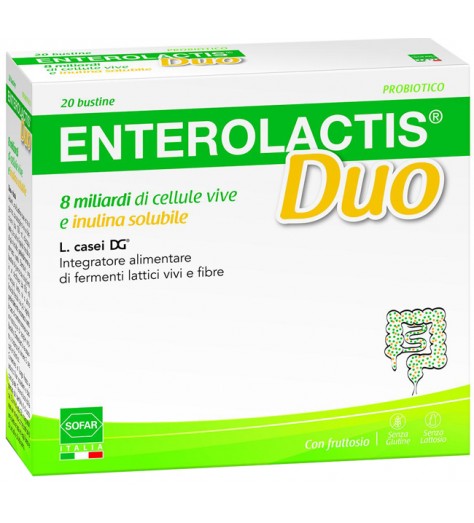 ENTEROLACTIS DUO POLVERE ORALE 20 BUSTINE