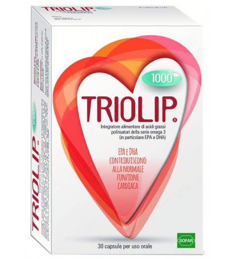 TRIOLIP 1000*INT DIET 30CPS