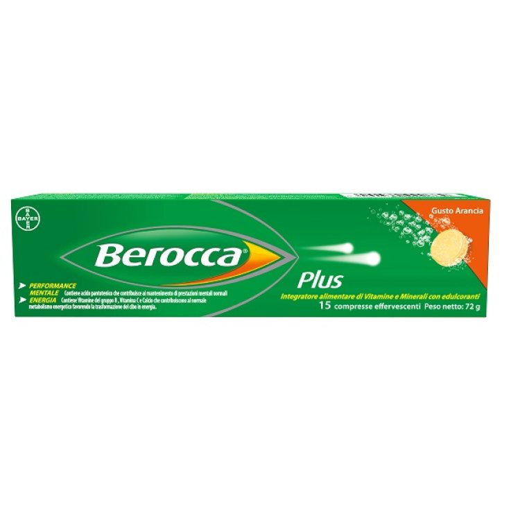 BEROCCA PLUS 15 COMPRESSE EFFERVESCENTE