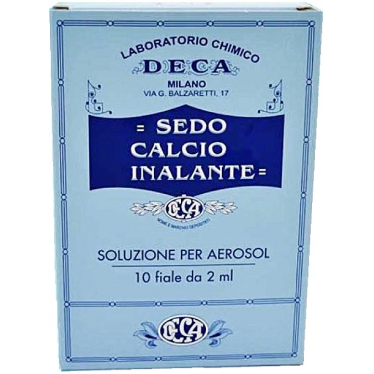 SEDO CALCIO INALANTE 10 FIALE 2 ML PER AEROSOL E DOCCIA NASA LE