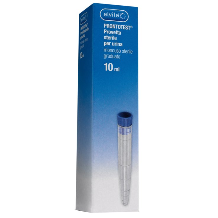 ALVITA PRONTOTEST CONTENITORE URINE PROVETTA 10 ML