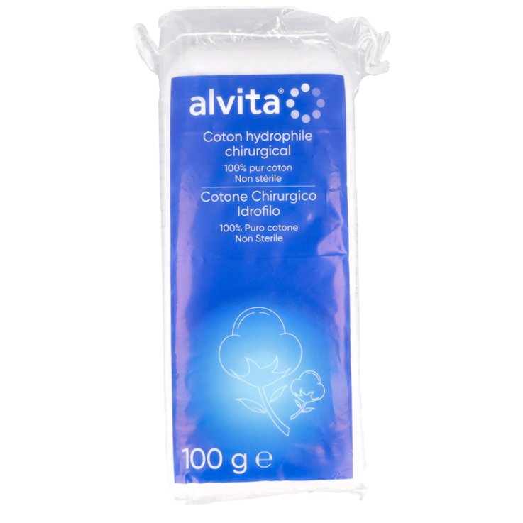 COTONE CHIRURGICO ALVITA ASSORBENTE 100 G