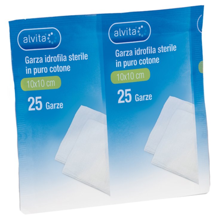 ALVITA GARZA IDROF 10X10 25PZ