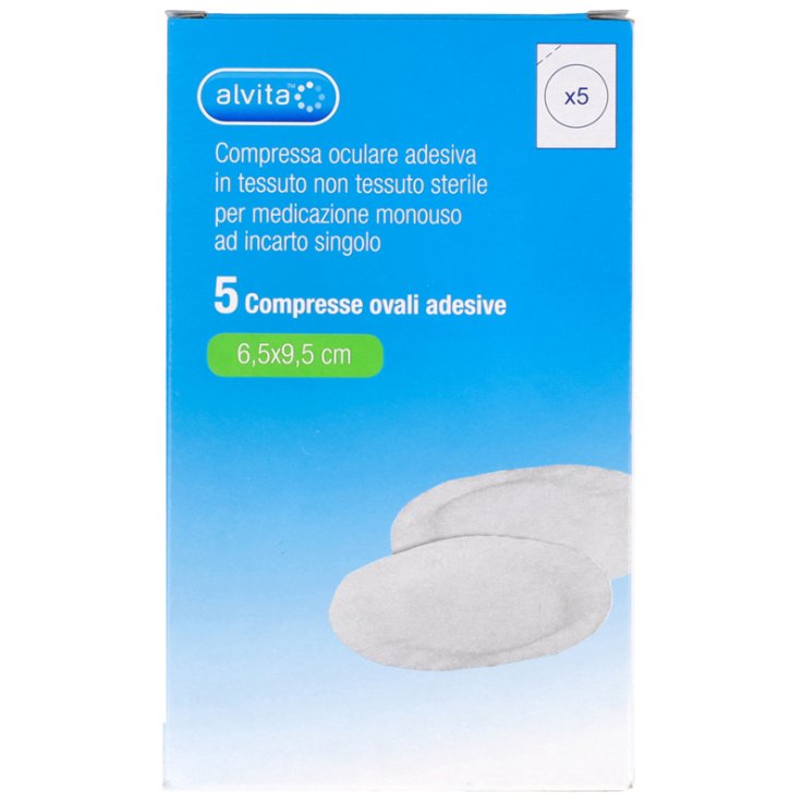 ALVITA COMPRESSA OCUL ADES 5PZ