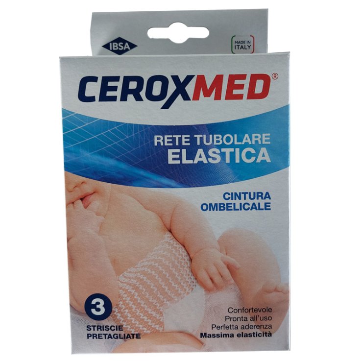 CEROXMED RETE TUBOLARE CINTURA OMBELICALE 3 PEZZI