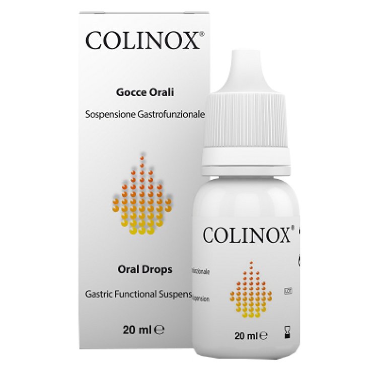 COLINOX SOSPENSIONE GASTROFUNZIONALE GOCCE OROSOLUBILI TRATT AMENTO METEORISMO AEROFAGIA COLICHE GASSOSE 20 ML