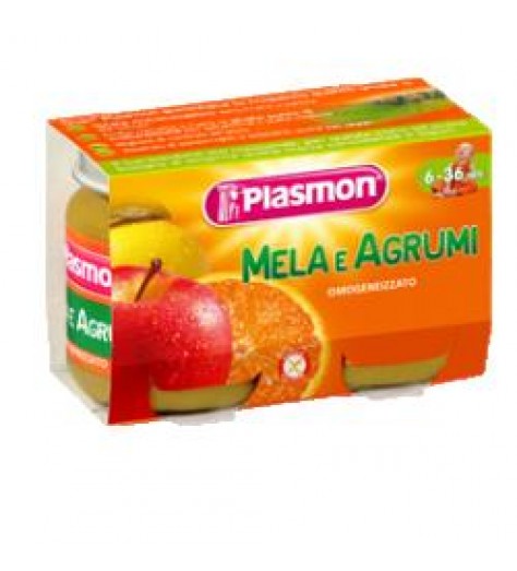 PLASMON OMOG MELA/AGRUMI2X104G