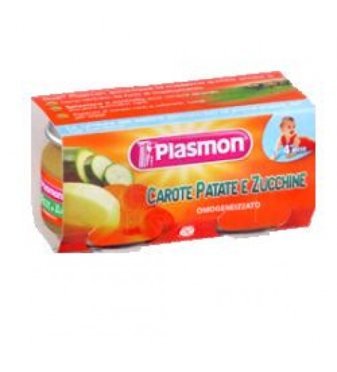 PLASMON OMOGENEIZZATO CAROTA/PATATA/ZUCC 80 G X 2 PEZZI