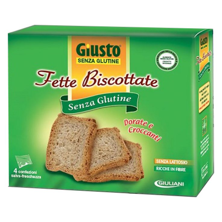 GIUSTO S/G FETTE BISC 250G