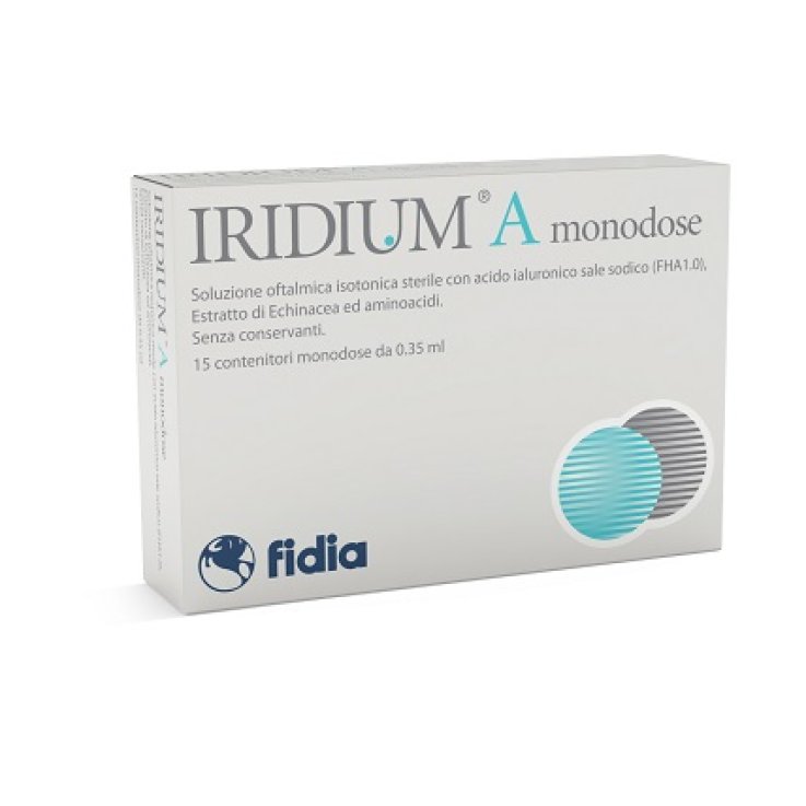 IRIDIUM A GOCCE OCULARI 15 FLACONCINI MONODOSE 0,35 ML