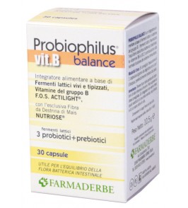 PROBIOPHILUS VITAMINA B 30 CAPSULE