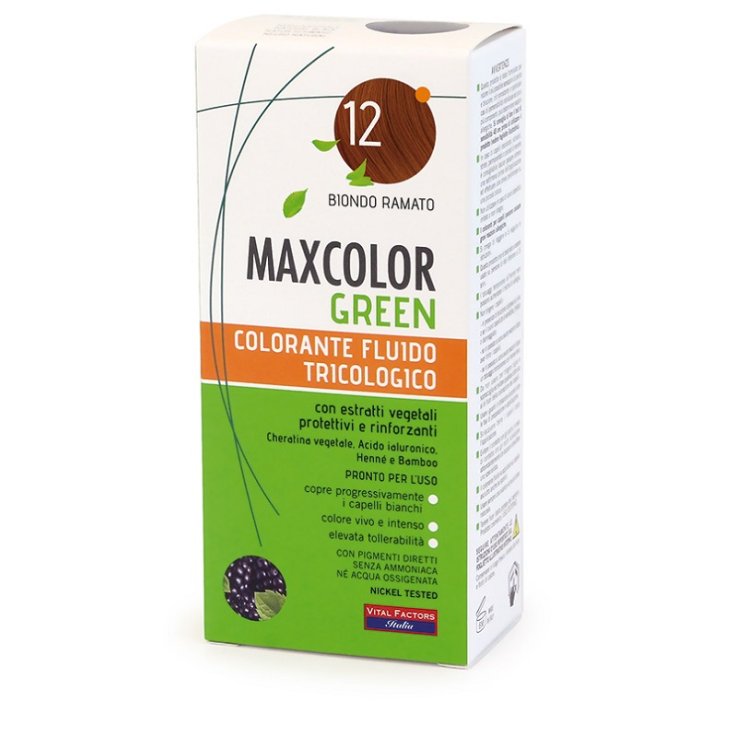 MAX GREEN VEG COLOR CAP 12