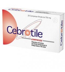 CEBROTILE INTEGRAT 20CPR 750MG