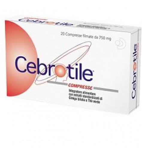 CEBROTILE INTEGRAT 20CPR 750MG