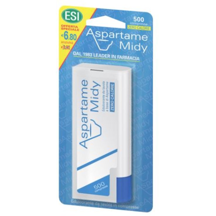ASPARTAME MIDY 500 COMPRESSE CON DISPENSER