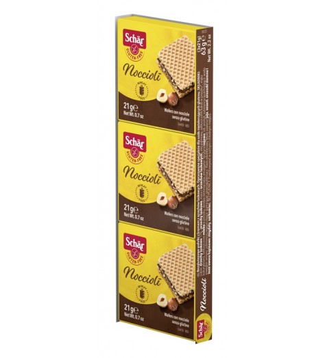 SCHAR NOCCIOLI SNACK 3X21G