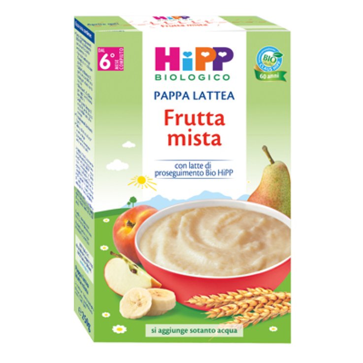 HIPP BIO HIPP BIO PAPPA LATTEA FRUTTA MISTA 250 G