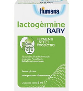 LACTOGERMINE BABY GOCCE FLACONE DA 7,5 G CON TAPPO SERBATOIO E CONTAGOCCE