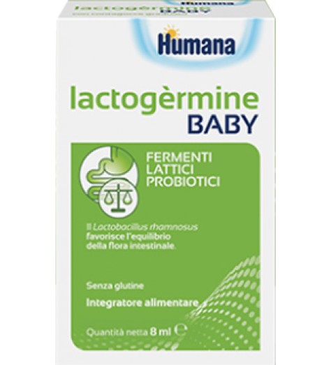 LACTOGERMINE BABY GOCCE FLACONE DA 7,5 G CON TAPPO SERBATOIO E CONTAGOCCE