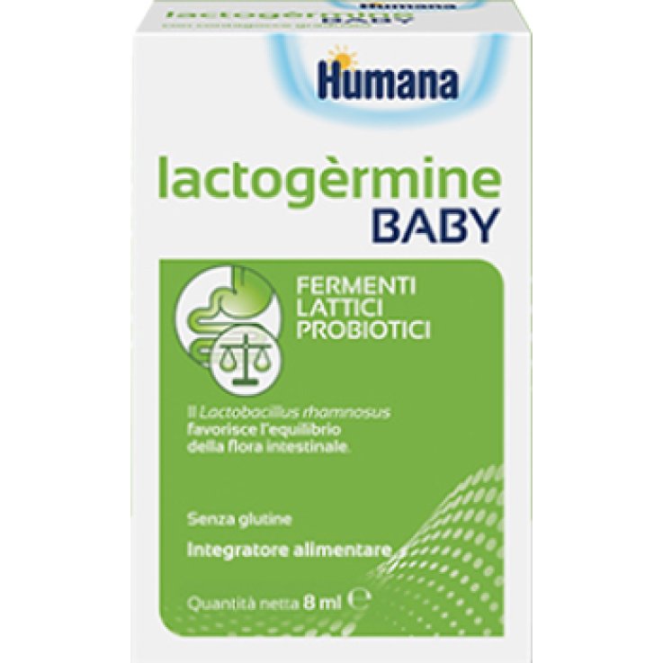 LACTOGERMINE BABY GOCCE FLACONE DA 7,5 G CON TAPPO SERBATOIO E CONTAGOCCE