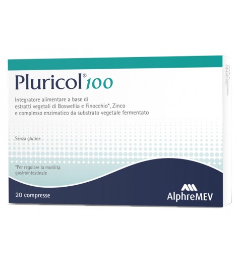 PLURICOL 100 20 COMPRESSE