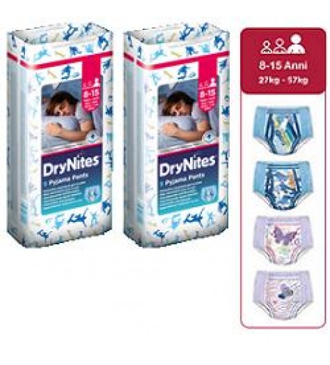 HUGGIES DRYNITES GIRL27/57K 9P