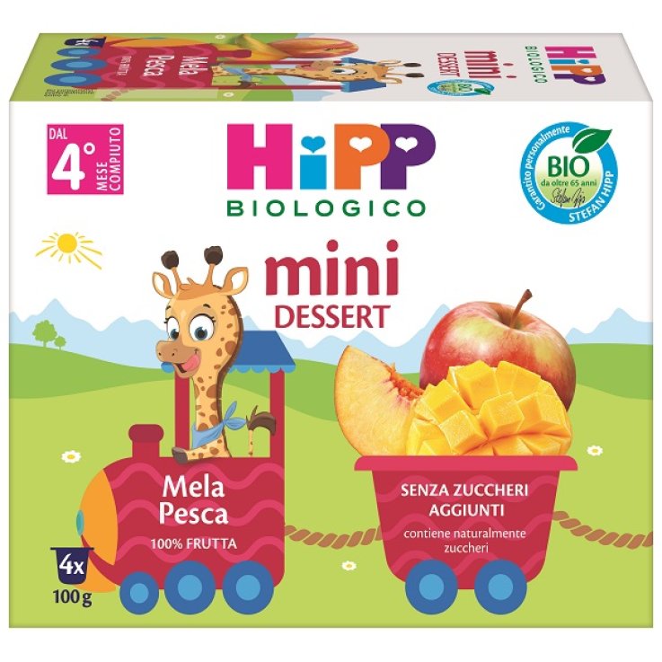 HIPP BIO FRU GRAT MEL/PE4X100G