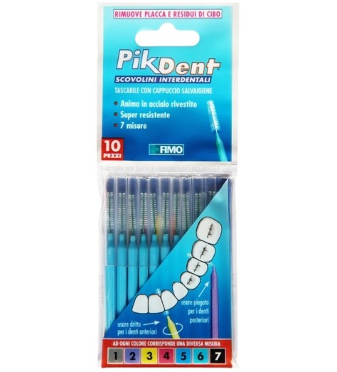 PIKDENT STUZZICOLINO 1GRI 10PZ PIKDENT STUZZICOLINO 1GRI 10PZ