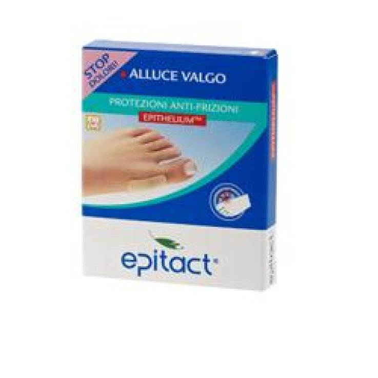 PROTEZIONE PER ALLUCE VALGO EPITACT IN SILICONE CONFEZIONE M INI TAGLIA UNICA 2 PEZZI