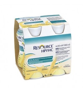 RESOURCE HP/HC VANIGLIA 4 BOTTIGLIE 200 ML