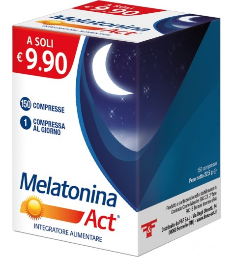 MELATONINA ACT 1 MG 150 COMPRESSE