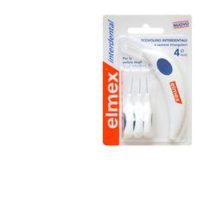 ELMEX INTERDENTAL SCOVOLINO INTERDENTALE 4 MM 6 TESTINE + MA NICO