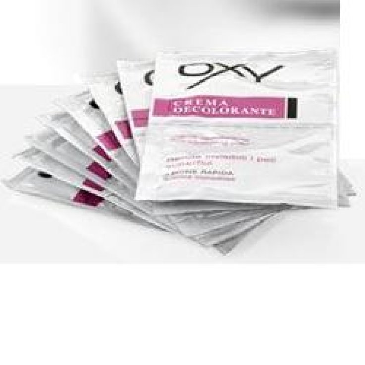 OXY CREMA DECOLORANTE RAPID 8 BUSTINE MONODOSE DA 9,38 ML L' UNA
