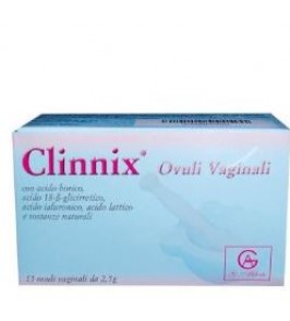 CLINNIX 15 OVULI VAGINALI 2,5 G
