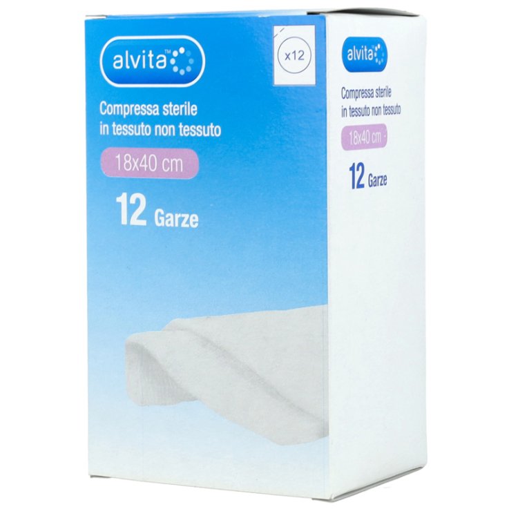 ALVITA GARZA TNT 18X40CM 12PZ